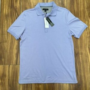 Lavender polo shirt